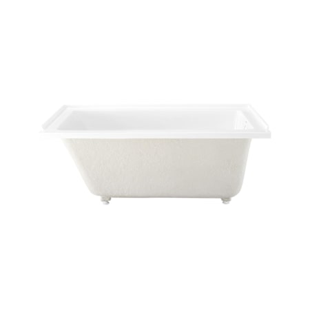 Swiss Madison Voltaire 60" Three Wall Alcove Acrylic Soaking Tub with Right Drain and Overflow Glossy White