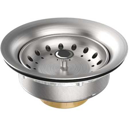 Swiss Madison 4-1/2" Basket Strainer Satin Stainless Steel