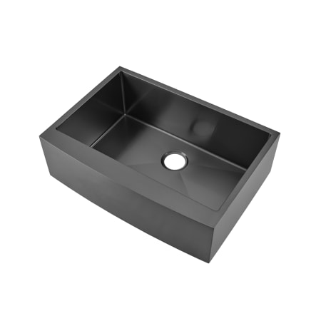 Swiss Madison Rivage 30" Farmhouse Single Basin Stainless Steel Kitchen Sink Black