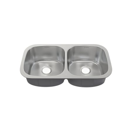 Swiss Madison Toulouse 18" Undermount Double Basin Stainless Steel Kitchen Sink Stainless Steel