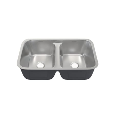 Swiss Madison Toulouse 19" Undermount Double Basin Stainless Steel Kitchen Sink Stainless Steel