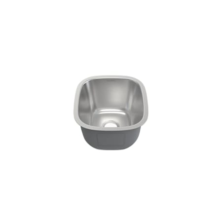 Swiss Madison Toulouse 18" Undermount Single Basin Stainless Steel Kitchen Sink Stainless Steel