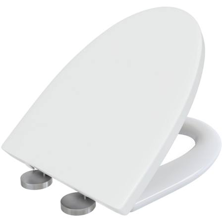 Swiss Madison St. Tropez Elongated -Front Toilet Seat Glossy White