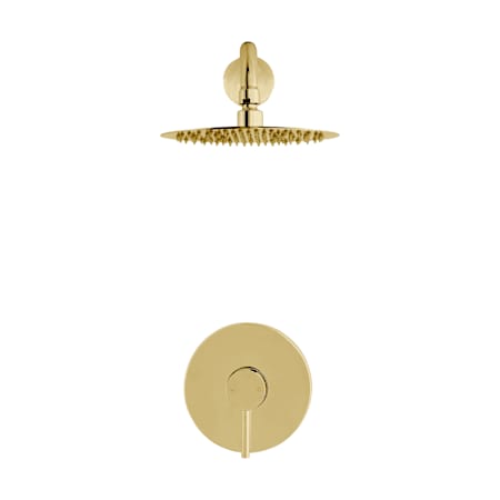 Swiss Madison Ivy 1.8 GPM Single Function Shower Head Brushed Gold