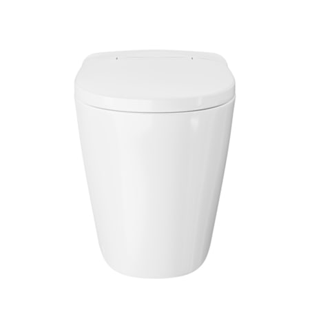 Swiss Madison Hugo 1.1 GPF One Piece Elongated Toilet with Push Button Flush - Seat Included White
