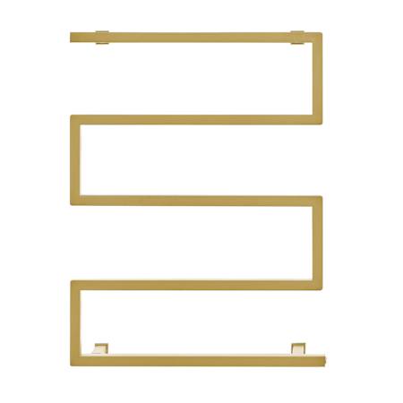 Swiss Madison Voltaire 23-3/4" W x 31-1/2" H Plug-In Stainless Steel Towel Warmer Brushed Gold