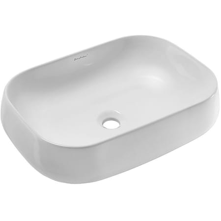 Swiss Madison Chateau 22" Rectangular Ceramic Vessel Bathroom Sink Glossy White
