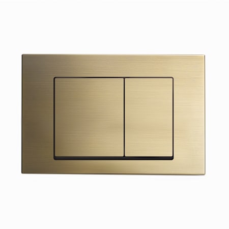 Swiss Madison 9-11/16" Wide Trip Toilet Tank Lever Brushed Brass