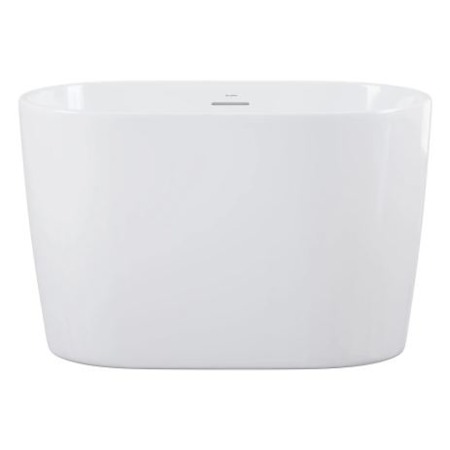 Swiss Madison 47" Claire Freestanding Bathtub Glossy White