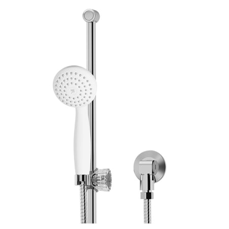 Symmons 1.5 GPM Single Function Hand Shower with Hose and Slide Bar Polished Chrome