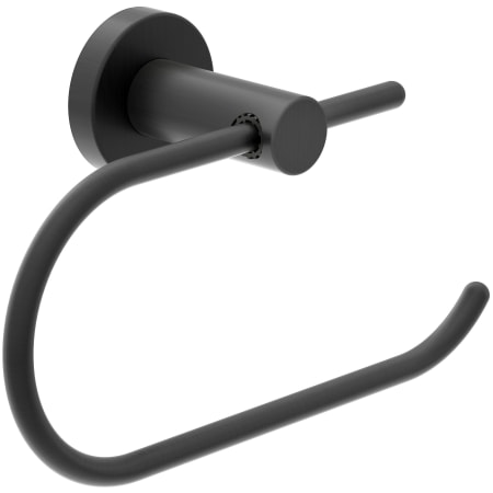 Symmons Dia Wall Mounted Hook Toilet Paper Holder Matte Black