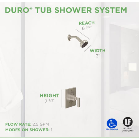 Duro Shower Dimensions
