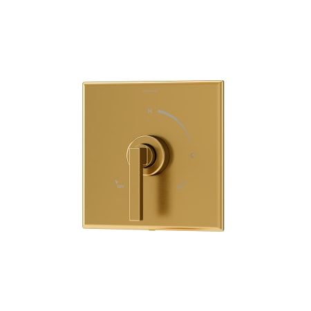 Symmons Duro Pressure Balanced Valve Trim Only with Single Lever Handle - Less Rough In Brushed Bronze