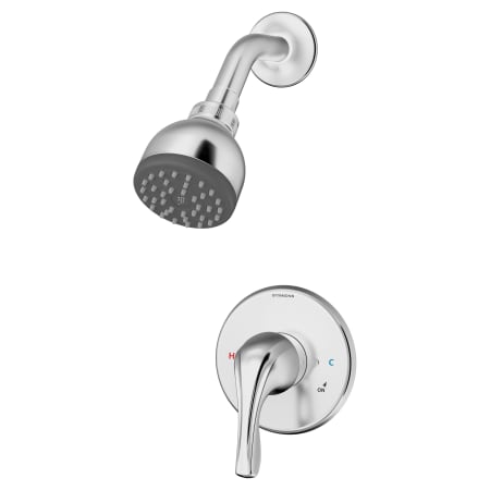 Symmons Origins Shower Only Trim Package with 1.5 GPM Single Function Shower Head Chrome