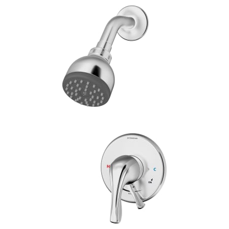 Symmons Origins Shower Only Trim Package with 1.5 GPM Single Function Shower Head Chrome