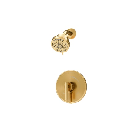 Symmons Dia HydroMersion Shower Only Trim Package with 1.5 GPM Multi Function Shower Head and Integrated Diverter Brushed Bronze