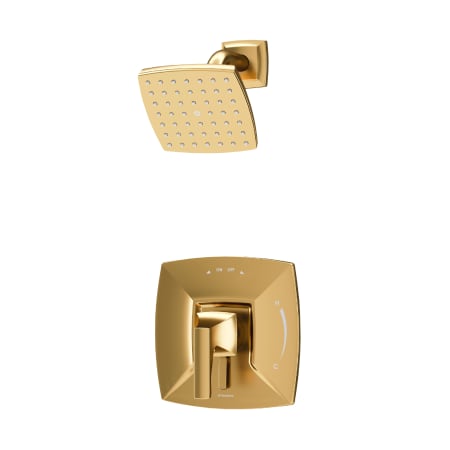 Symmons Oak Shower Only Trim Package with 1.5 GPM Single Function Shower Head VersaFlex Integral Diverter Brushed Bronze