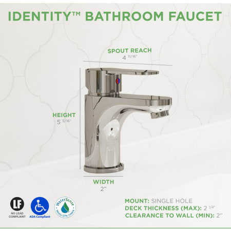 Identity Faucet Dimensions