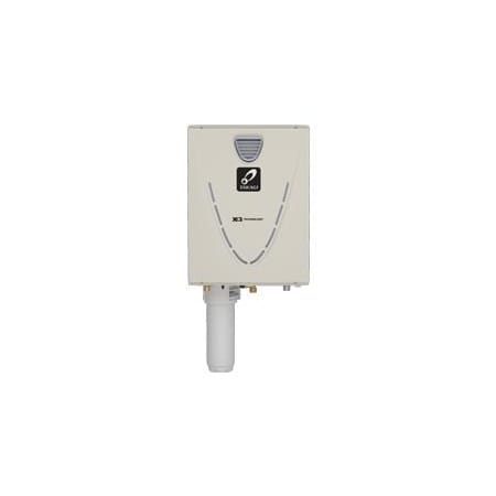 Takagi 6.6 GPM 160,000 BTU 120 Volt Residential Outdoor Natural Gas Tankless Water Heater with Ultra-Low Nox and X3 Scale Prevention Technology N/A