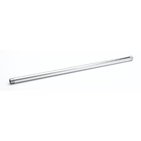 T and S Brass Riser, 3/8" NPT x 18" Long (Chrome-Plated) Chrome