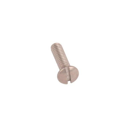 T and S Brass 1/4-20 x 1" Steel Screw Polished Chrome