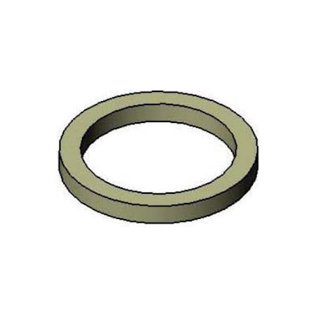T and S Brass Serrated Tip Washer (Santoprene) Polished Chrome
