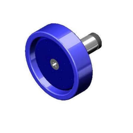 T and S Brass Blue Spray Head Assembly, High-Flow Face (Not Intended for USA/Canada Pre-Rinse Applications) Blue