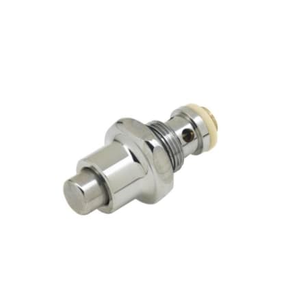 T and S Brass Pedal Valve Bonnet Assembly Chrome