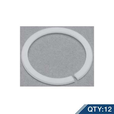 T and S Brass Split Swivel Washers (Quantity 12) Identical to 001028-45M Polished Chrome