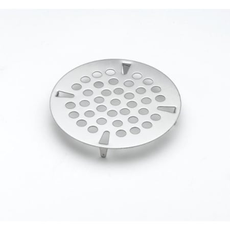 T and S Brass 3-1/2" Flat Strainer, Stainless Steel Stainless Steel