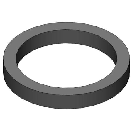 T and S Brass Spray Valve Bonnet Washer for UK-0107/EB-0107 & S-0107 Series Polished Chrome