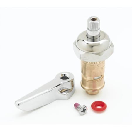 T and S Brass Cerama Cartridge with Bonnet, RTC (Hot), Lever Handle Chrome