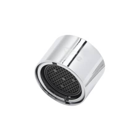 T and S Brass EQUIP Aerator, 2.2 GPM, 3/4-27 UN Female Threads Polished Chrome