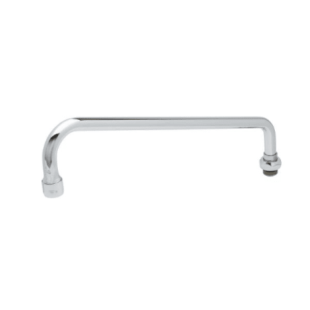 T and S Brass Swing Nozzle, 14" Length, 4-7/8" Clearance Chrome