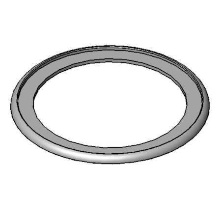 T and S Brass Plastic Deck Gasket for BL-5700 / BL-5704 Laboratory Faucet Series Polished Chrome