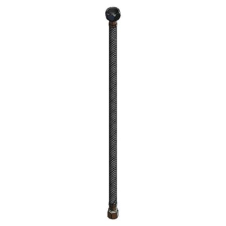 T and S Brass Equip Sensor Fct Flexible Supply Hose Polished Chrome