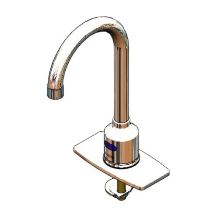 T and S Brass 2.2 GPM Single Hole Bathroom Faucet Chrome