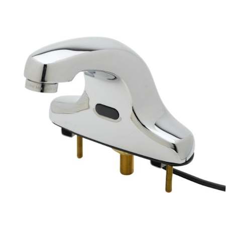 T and S Brass Equip 0.5 GPM Centerset Bathroom Faucet Chrome Plated