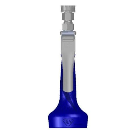 T and S Brass JeTSpray Spray Valve, Garden Hose Adapter (1.07 GPM / 7.2 Oz-f @ 60 PSI) Blue