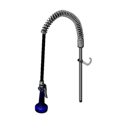T and S Brass Pre-Rinse Food Service Faucet Chrome Plated