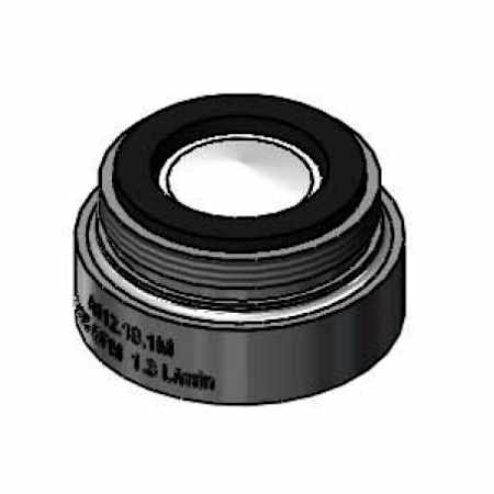 T and S Brass Vandal Resistant 0.35 GPM Non-Aerated Spray Device Asm., 15/16-27 UN Male Polished Chrome