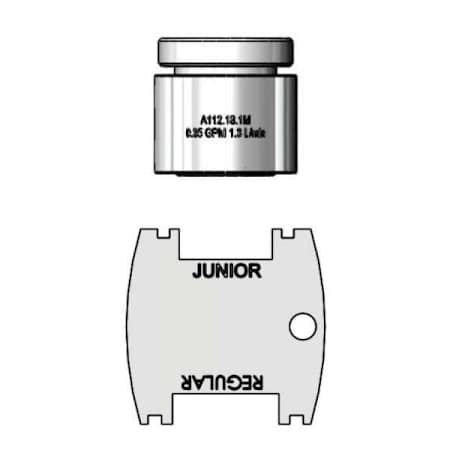 T and S Brass 0.35 GPM Replacement Faucet Aerator Polished Chrome