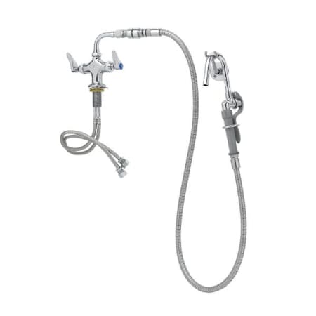 T and S Brass 3.47 GPM Single Hole Pot Filler Chrome