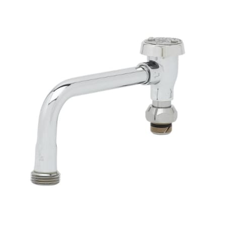 T and S Brass Nozzle, Swivel, Vacuum Breaker, 5-5/8" Spread, 3-11/16" Height Chrome