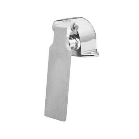 T and S Brass Single Knee Pedal Valve, Ledge Mount, 1/2" NPT Inlet & Outlet Chrome