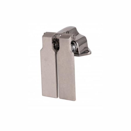 T and S Brass Double Knee Pedal Valve, Ledge Mount, 6-1/4" Pedals, 1/2" NPT Inlets Chrome