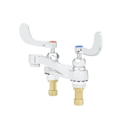 T and S Brass 2.20 GPM Centerset Bathroom Faucet Chrome Plated