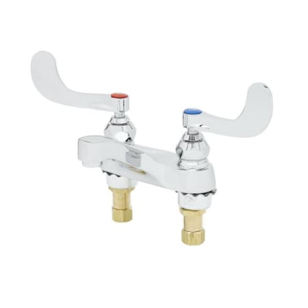 T and S Brass 2.20 GPM Centerset Bathroom Faucet Chrome Plated