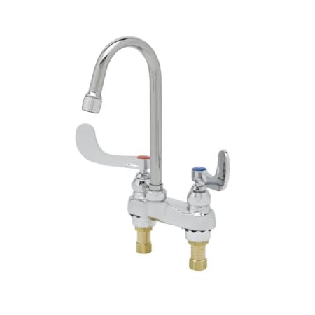 T and S Brass 1.50 GPM Centerset Bathroom Faucet Chrome Plated