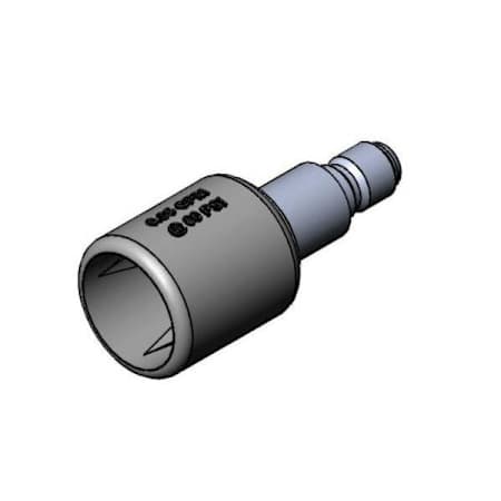 T and S Brass Quick-Connect Fan-Jet Spray-Head N/A